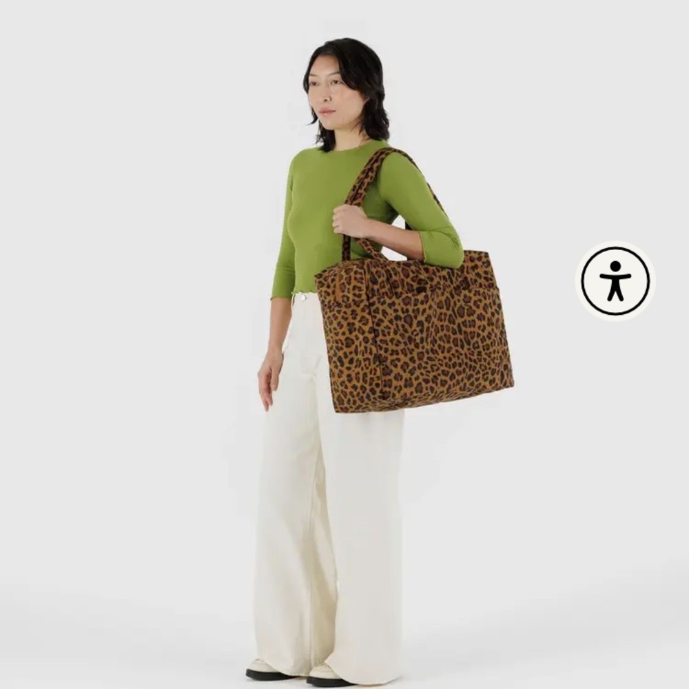 Leopard Print Tote Bag